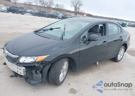 2012 Honda Civic Ex-L из США, поврежденный, VIN 19XFB2F99CE076785